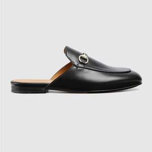 Gucci Princetown Leather Mules Black